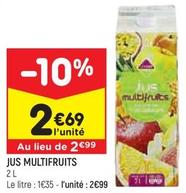 Leader Price - Jus Multifruits