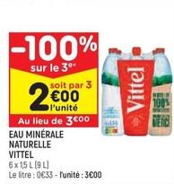 Vittel - Eau Minérale Naturelle