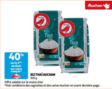 Riz Thaï Auchan