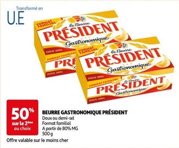 Président - Beurre Gastronomique