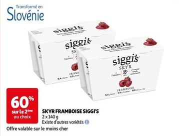 Skyr Framboise Siggi's