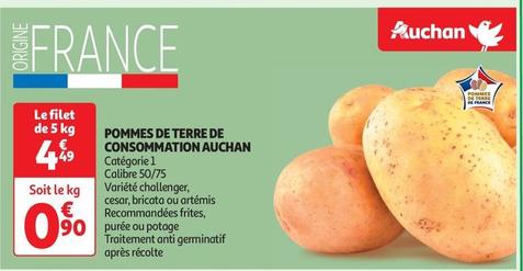 Auchan - Pommes De Terre De Consommation 
