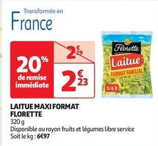 Florette - Laitue Maxi Format