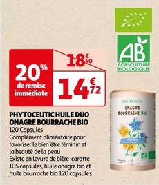 Phytoceutic - Huile Duo Onagre Bourrache Bio offre à 14,72€ sur Auchan Hypermarché