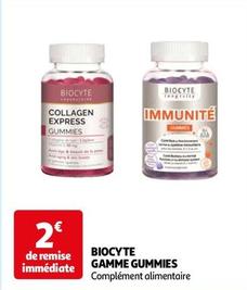 Biocyte - Gamme Gummies offre à 2€ sur Auchan Hypermarché