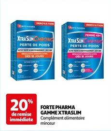 Forte Pharma - Gamme X Traslim offre sur Auchan Hypermarché