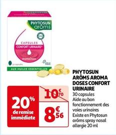 Phytosun Arôms - Aroma Doses Confort Urinaire offre à 8,56€ sur Auchan Hypermarché