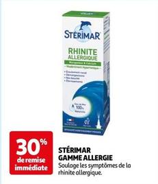 Stérimar - Gamme Allergie offre sur Auchan Hypermarché