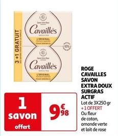 Roge Cavailles - Savon Extra Doux Surgras Actif offre à 9,98€ sur Auchan Hypermarché