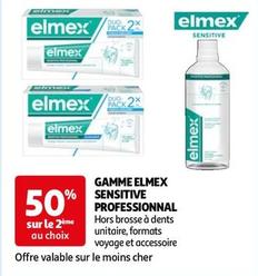 Elmex - Gamme Sensitive Professionnal offre sur Auchan Hypermarché