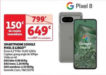 google pixel 8 - smartphone 128go