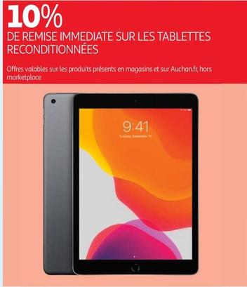 Sur Les Tablettes Reconditionnées