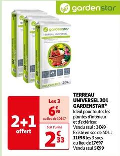 Gardenstar - Terreau Universel 