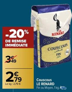 Couscous offre sur Carrefour Drive