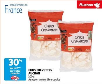 Auchan - Chips Crevettes 
