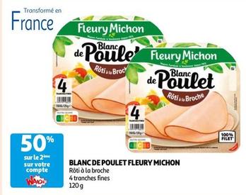 Fleury Michon - Blanc De Poulet 