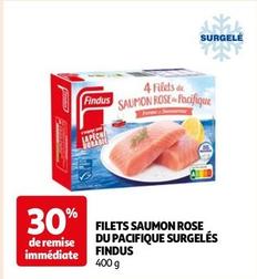Findus - Filets Saumon Rose Du Pacifique Surgelés