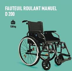 Fauteuil Roulant Manuel offre sur Bastide