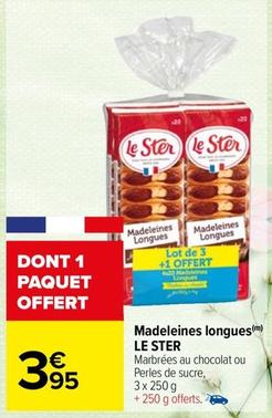 Madeleine offre sur Carrefour City