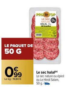 saucisson sec