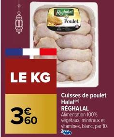 Cuisses de poulet offre sur Carrefour Contact