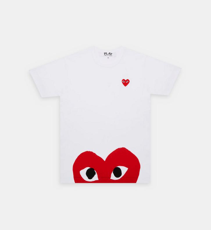 T-shirt droit coton cœurs contrastants unisexe offre à 94€ sur Galeries Lafayette