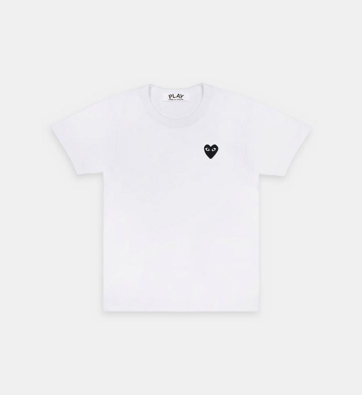 T-shirt droit coton logo cœur unisexe offre à 80€ sur Galeries Lafayette