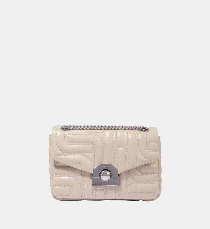 Sac besace Midi Minuit M en cuir matelassé offre à 595€ sur Galeries Lafayette