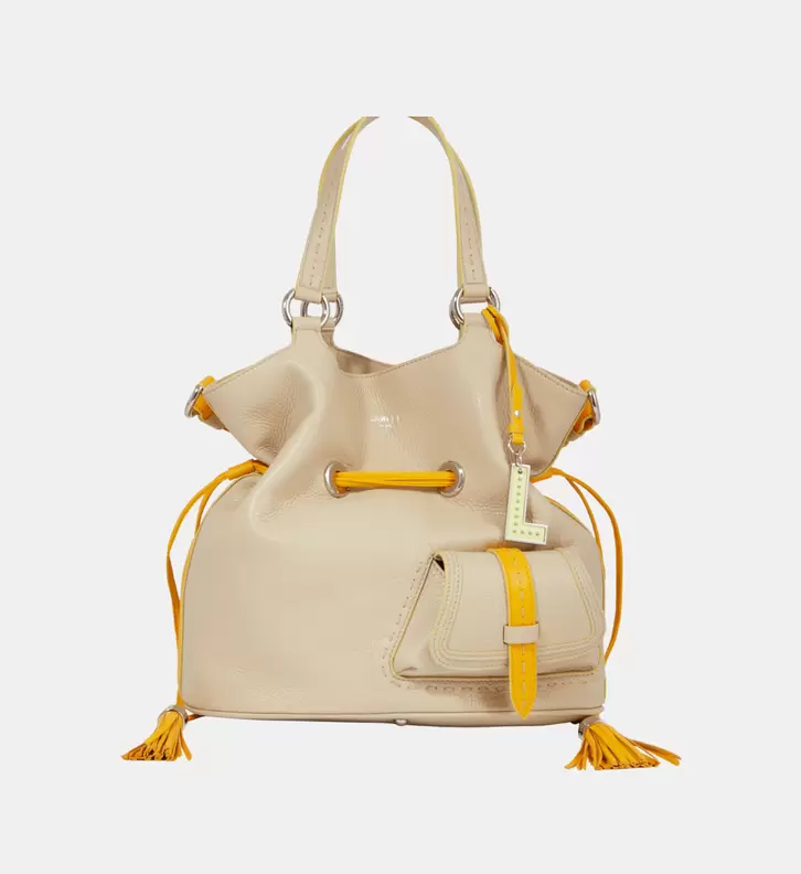 Sac seau Premier Flirt en cuir offre à 795€ sur Galeries Lafayette