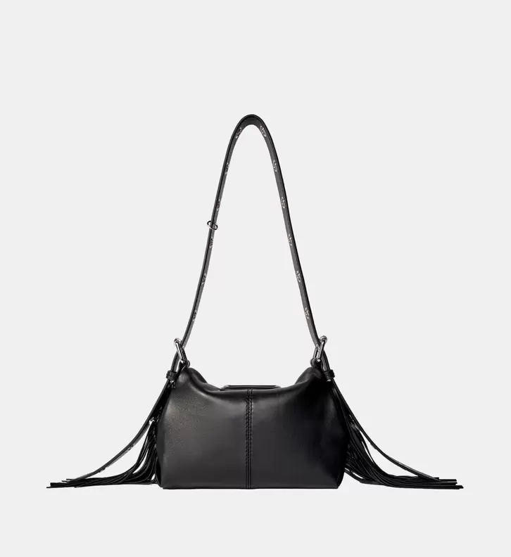 Sac besace Miss M mini franges cuir offre à 295€ sur Galeries Lafayette