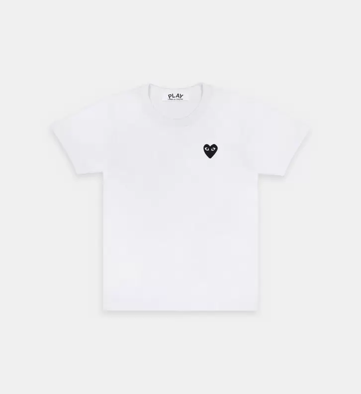 T-shirt droit coton logo cœur unisexe offre à 80€ sur Galeries Lafayette