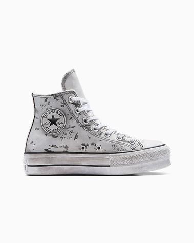 chuck taylor all star lift platform laser leather