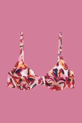 haut de bikini à imprimé floral