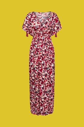Longue robe de plage à motif floral offre à 29,99€ sur Esprit