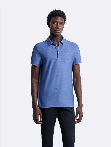 Polo manches courtes jersey offre à 20€ sur Devred