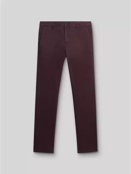 Chino slim en coton élasthane uni offre à 15€ sur Devred