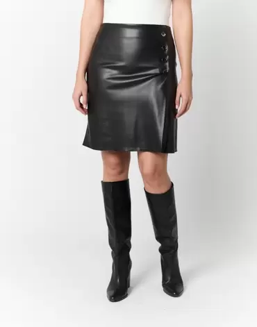 Jupe courte unie noir femme offre à 59,99€ sur Jacqueline Riu