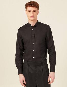 Chemise manches longues noir homme offre à 32,19€ sur Bonobo