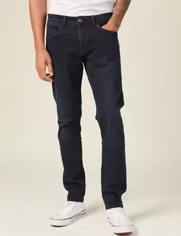 Jeans slim éco-responsable denim blue black homme offre à 27,99€ sur Bonobo