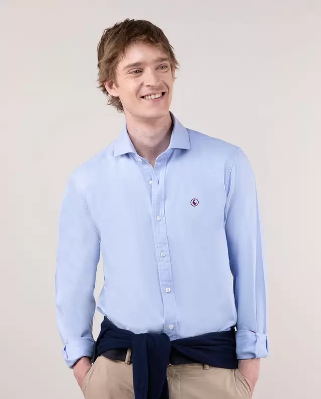 Chemise Villela Bleu Ciel offre à 79,9€ sur El Ganso