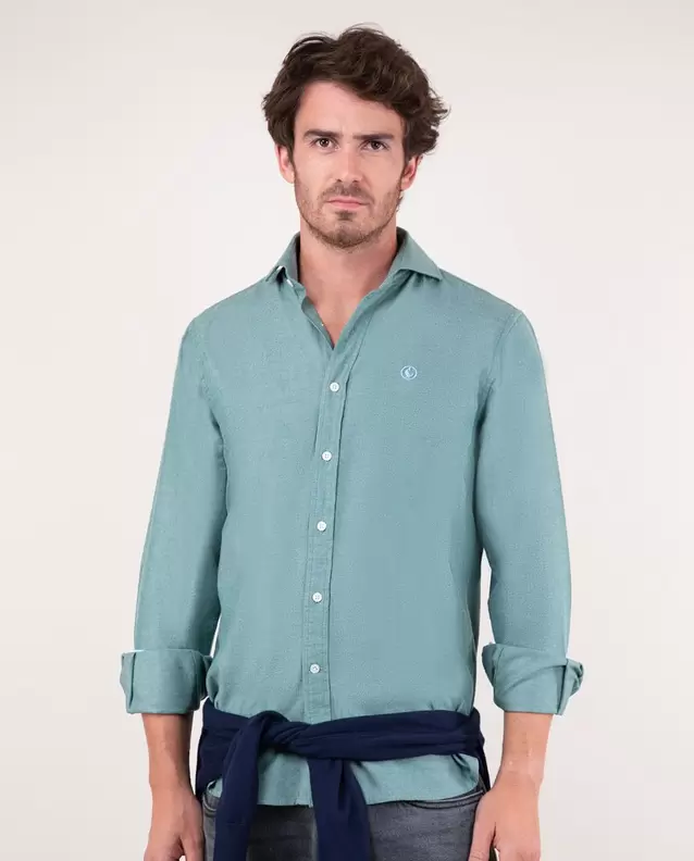 Chemise Villela Vert offre à 79,9€ sur El Ganso