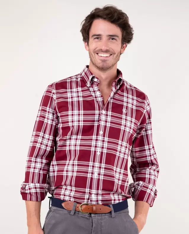 Chemise Tartan Rouge offre à 79,9€ sur El Ganso