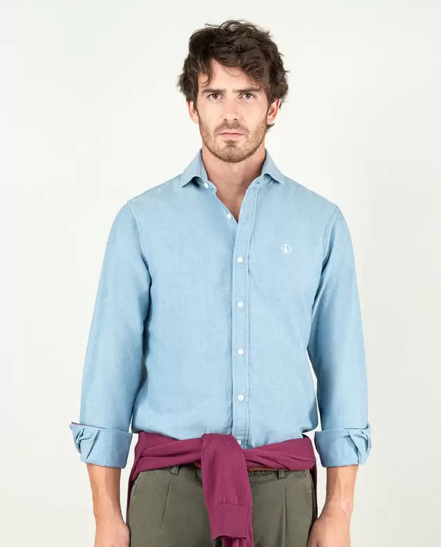 Chemise Oxford Denim offre à 79,9€ sur El Ganso