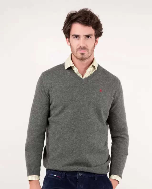 Pull Cashmere Vert offre à 199,9€ sur El Ganso