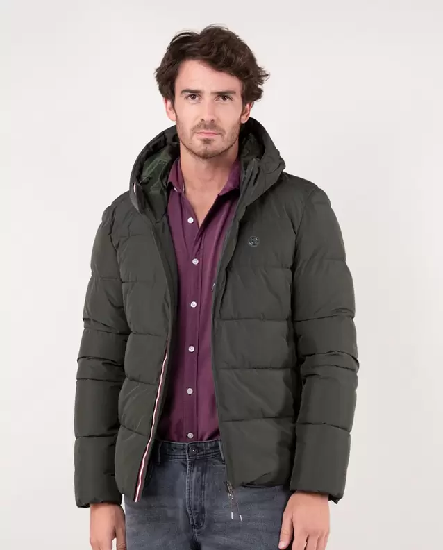 Manteau Court Matelassé Vert offre à 199,9€ sur El Ganso