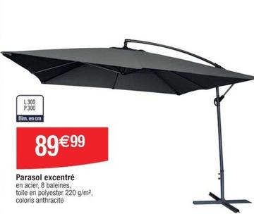 Parasol Excentré offre à 89,99€ sur Cora