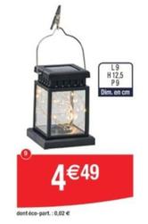 Lanterne En Bambou  offre à 4,49€ sur Cora