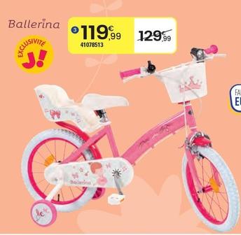 Ballerina Vélo 16" offre à 119,99€ sur JouéClub