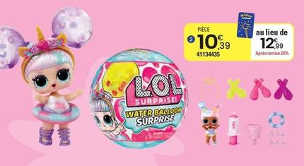 Lol Surprise - Poupee Water Balloon Surprise offre à 10,39€ sur JouéClub
