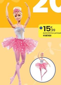 Barbie, Mattel - Ballerine Lumieres Magiques  offre à 15,99€ sur JouéClub